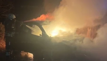 В Жукове сгорел автомобиль В Жукове сгорел автомобиль